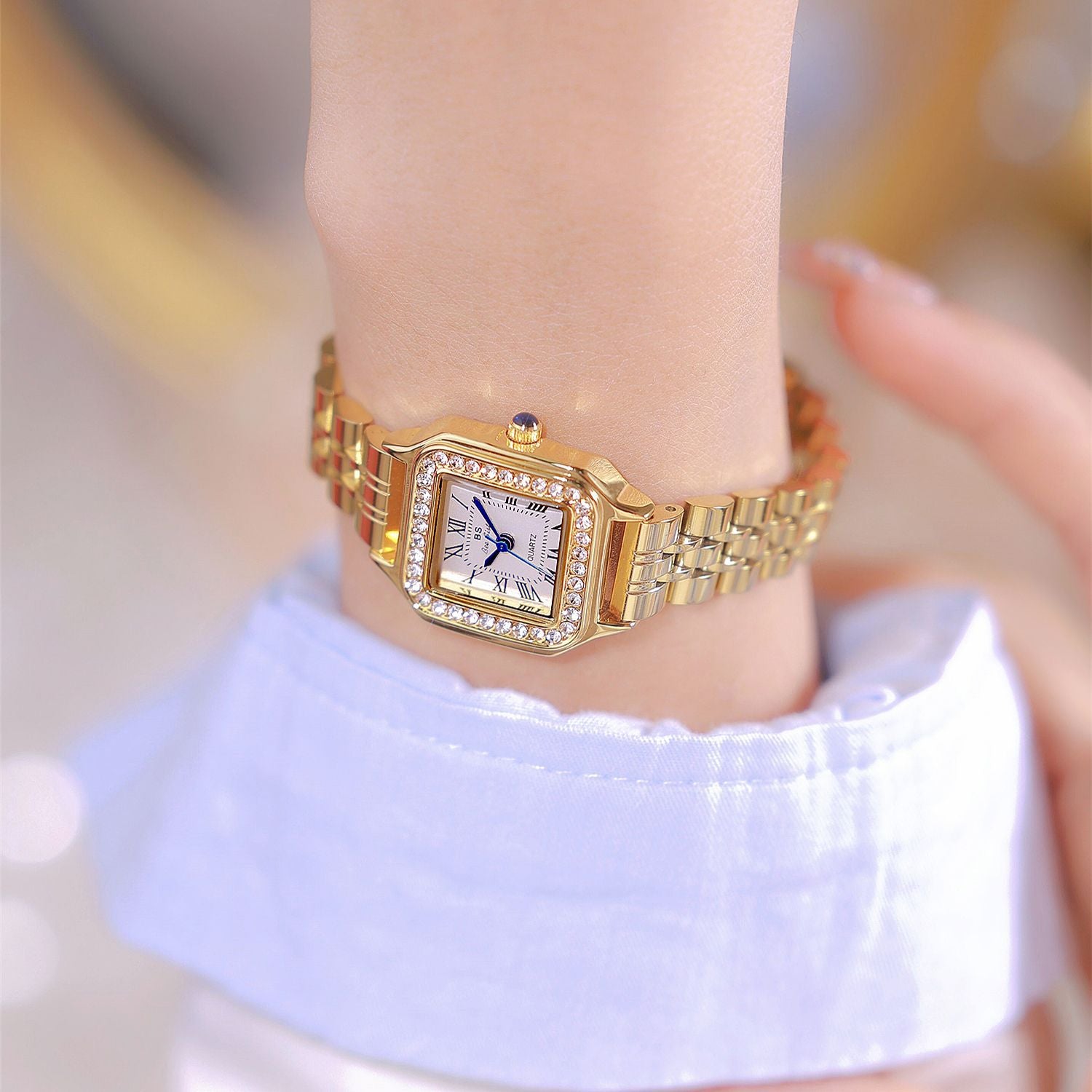 Affordable Luxury Fashion Stainless Steel Women's Watch