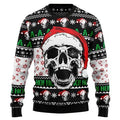 Men's Sports Loose Long-sleeve Regular Shoulder Round Neck Sweatshirt Christmas Series