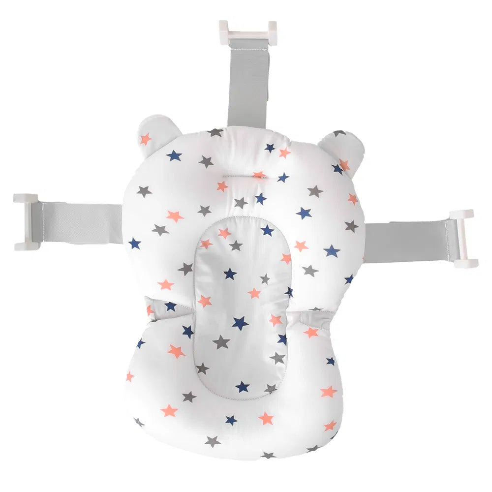 Baby Bath Tub With Thermometer Collapsible Travel-Friendly 0-24Months Baby Bathtub