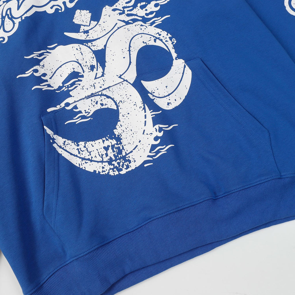 High Street Hooded Hoodies Pants Washed Hooded Sweater