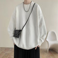 Korean Version New Round Neck Sweater Autumn Winter Men