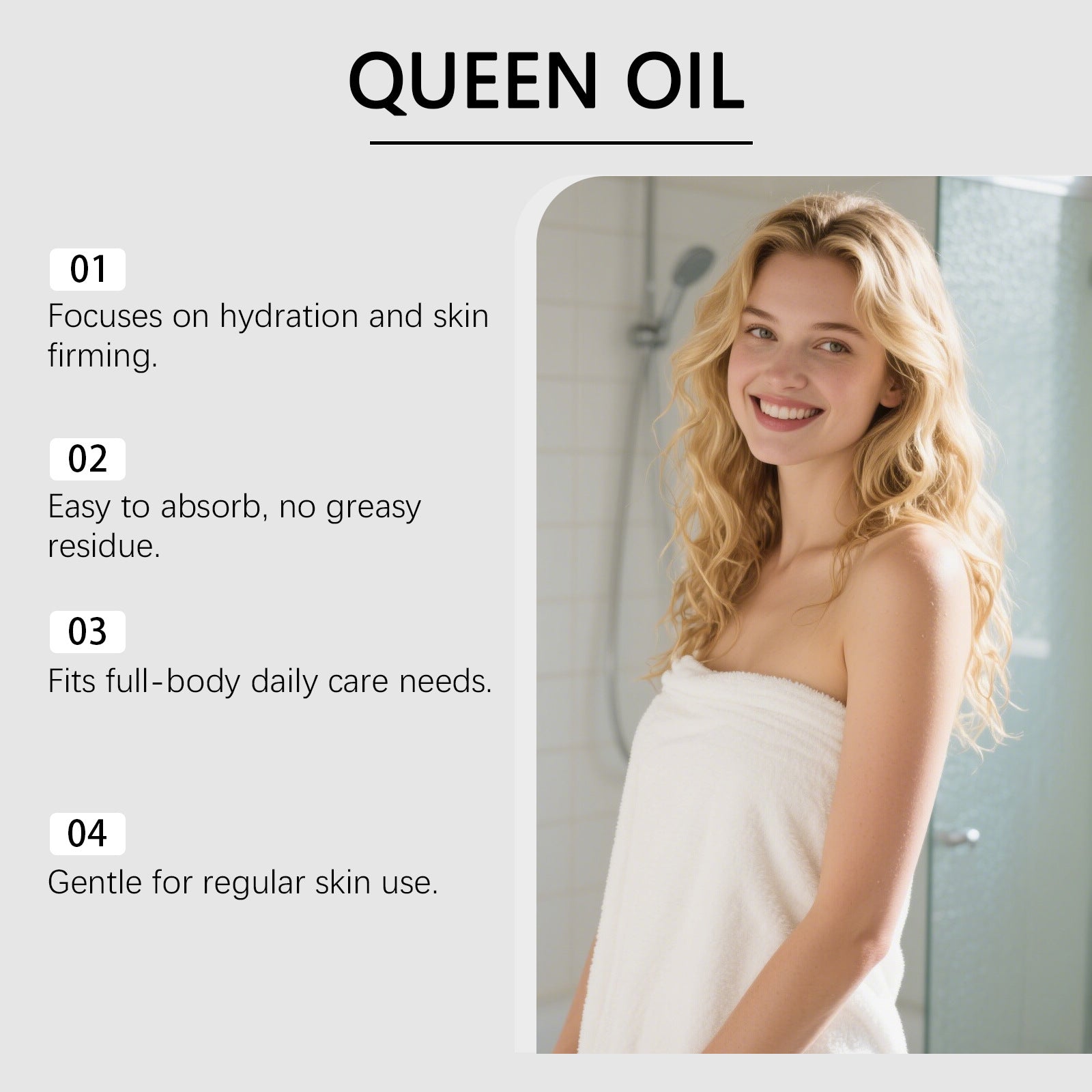 Firming And Moisturizing Skincare Oil