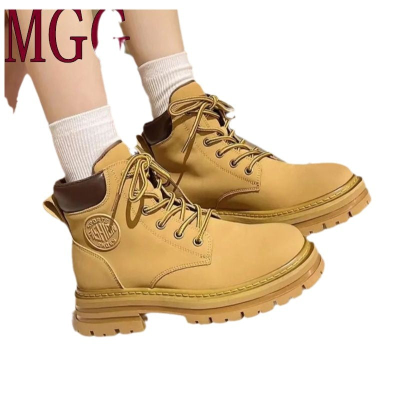 Outdoor Versatile Thick-soled High-top Martin Boots