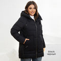 Fashionable Casual Winter Outerwear Cotton Padded Jacket With Hood And Zipper