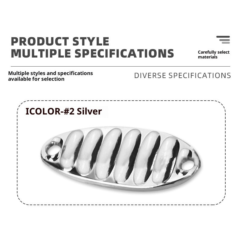 Sequins Colorful Light Sea Water Offset With Feather Hook