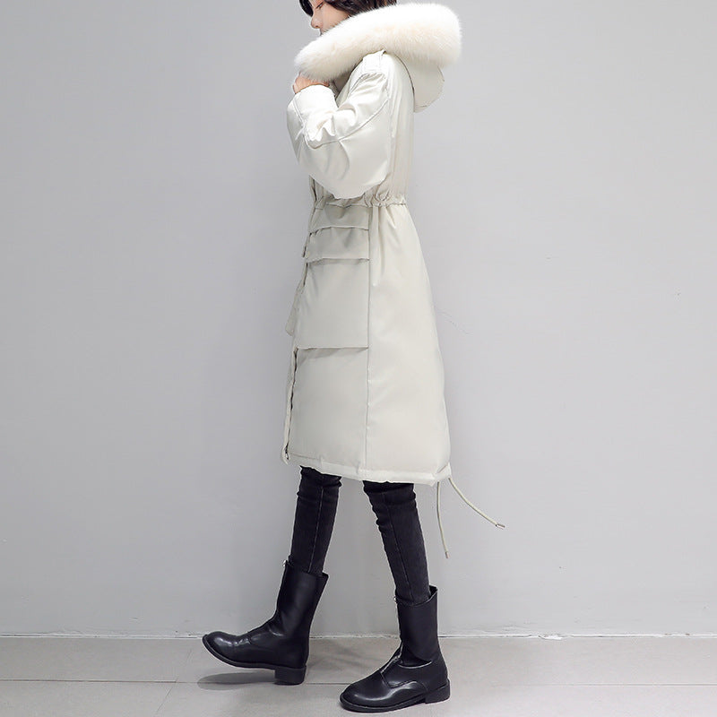 Parker Big Fur Collar Down Jacket Women